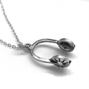 Headphones Charm Necklace